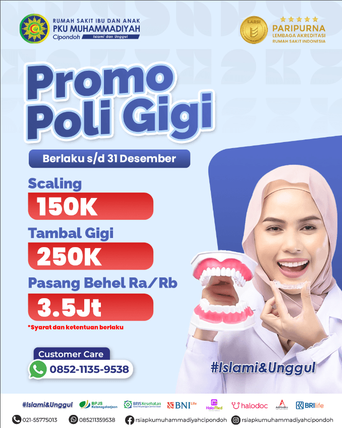 Promo Poli Gigi Berlaku Sampai Desember 2024 Promo Poli Gigi Berlaku Sampai Desember 2024