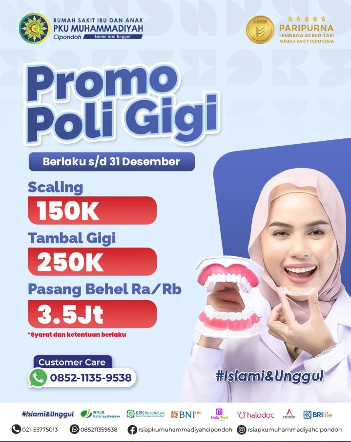 Promo Poli Gigi Desember 2024